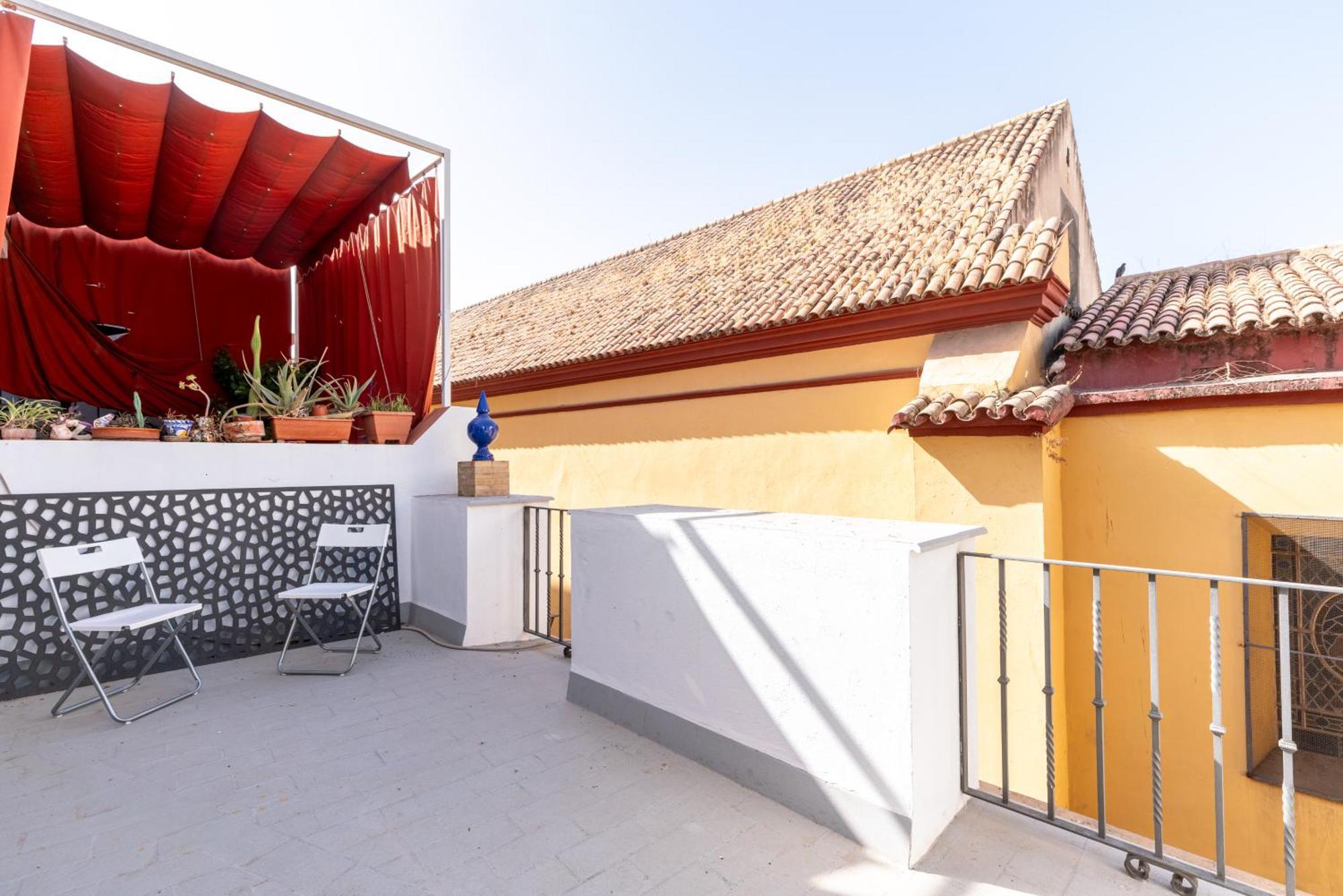 House Sevillana Parking Esterno foto