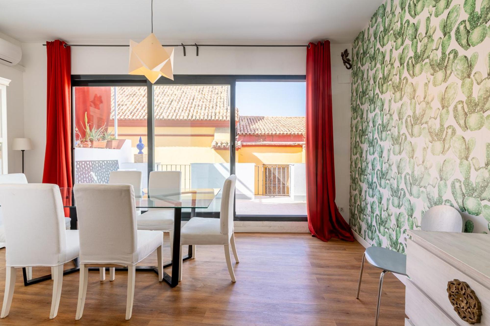 House Sevillana Parking Esterno foto