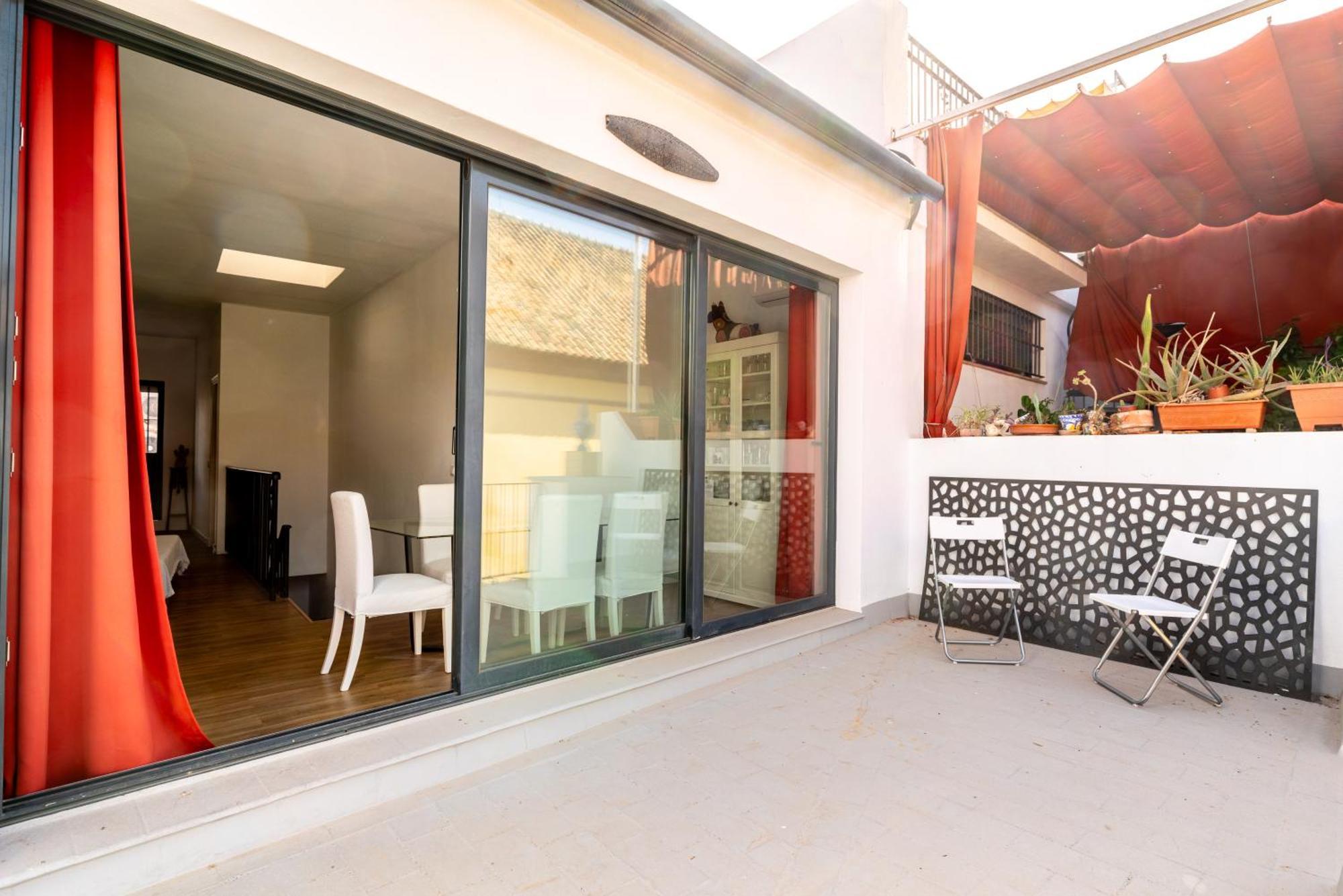House Sevillana Parking Esterno foto